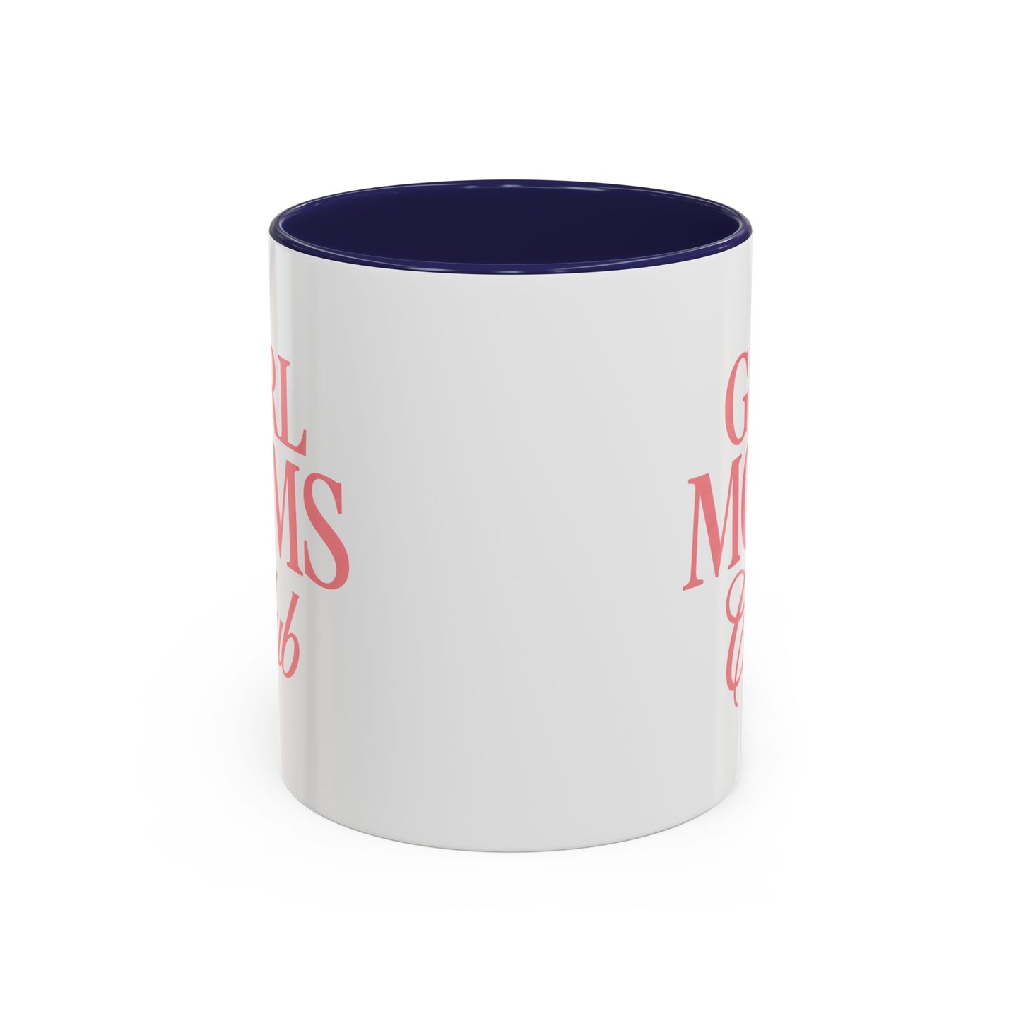 Girl Moms Club Accent Coffee Mug — 11/15oz