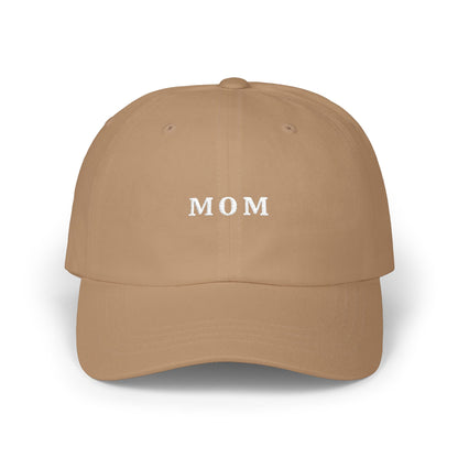 Embroidered Mom Classic Dad Cap