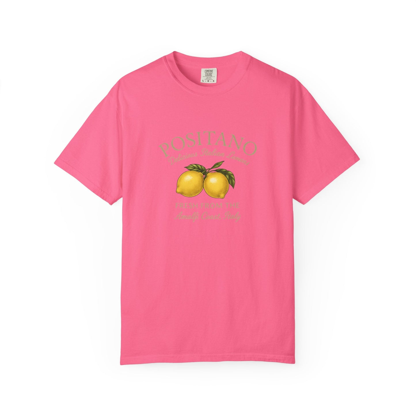 Postiano Italian Lemons Oversized T-shirt
