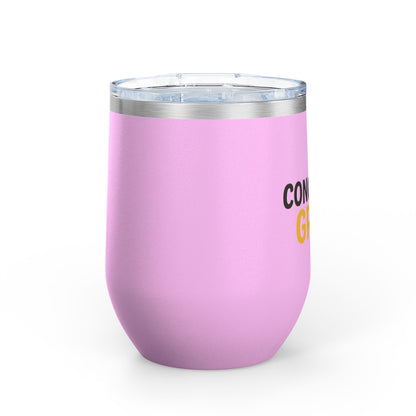 Congrats Grad Cap Graduation Wine Tumbler