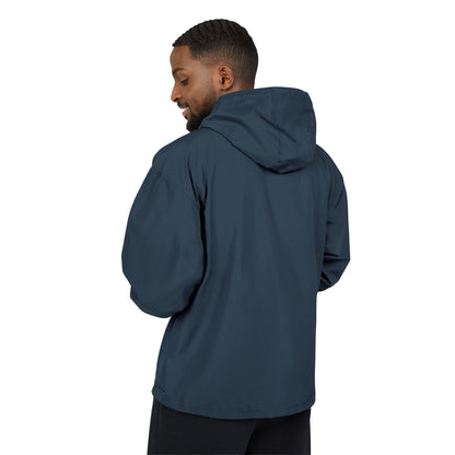 Jhora California Personalized Embroidered Packable Anorak Windbreaker Jacket