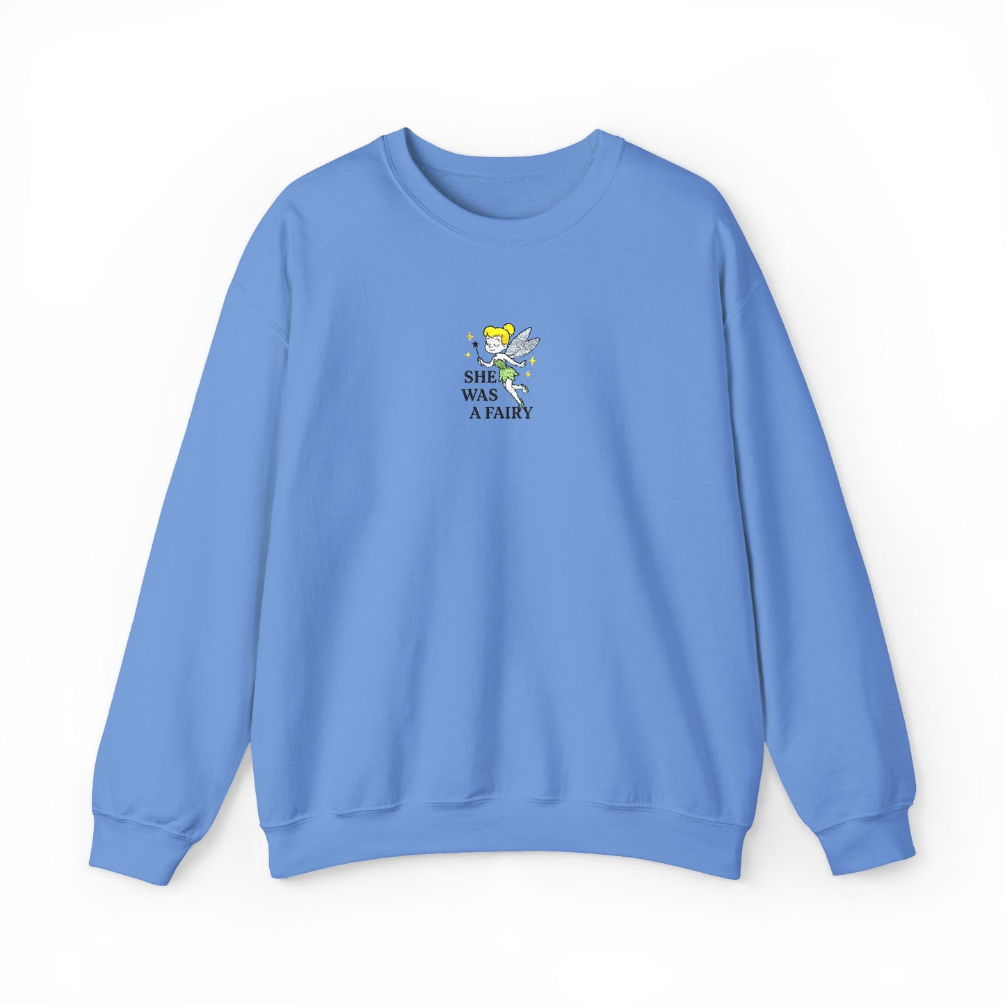 She Was a Fairy Embroidered Crewneck Sweatshirt