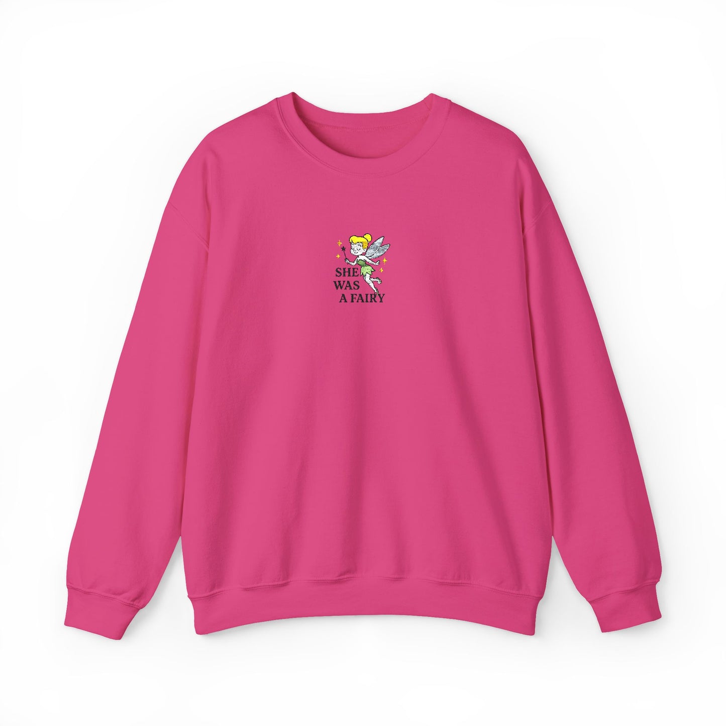 She Was a Fairy Embroidered Crewneck Sweatshirt