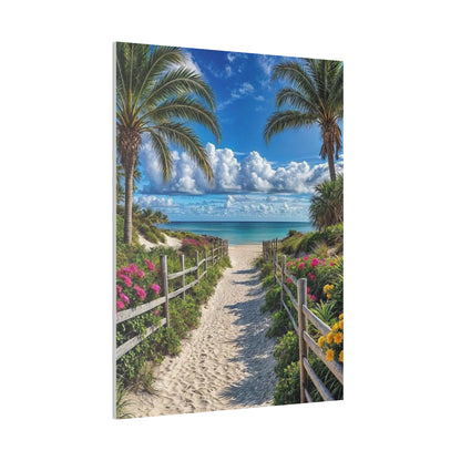 Paradise Found Matte Canvas, Stretched