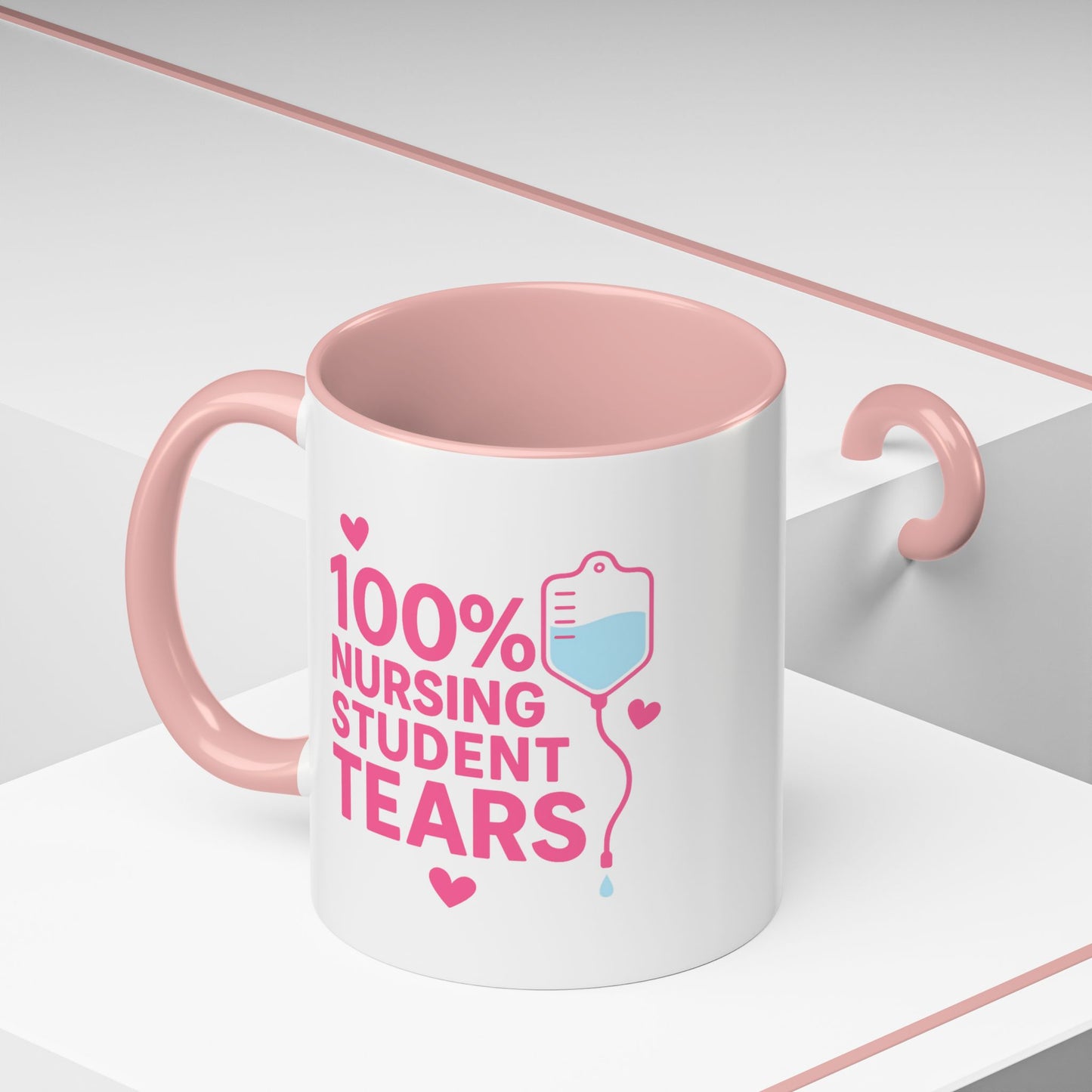 Nursing Student Tears Accent Mug