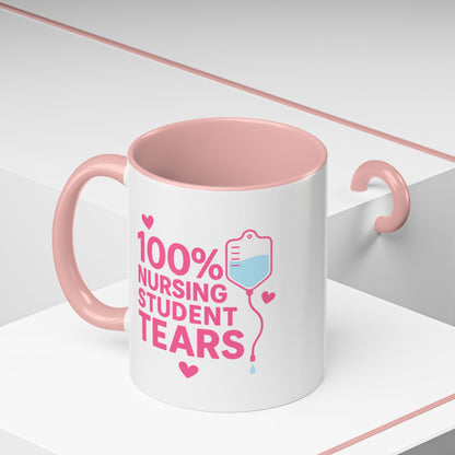 Nursing Student Tears Accent Mug