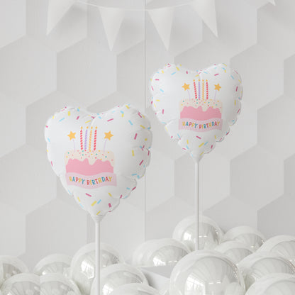 Happy Birthday Candles 11" Balloon