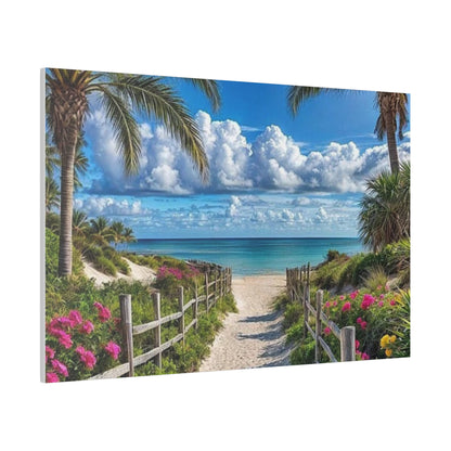 Paradise Found Matte Canvas, Stretched