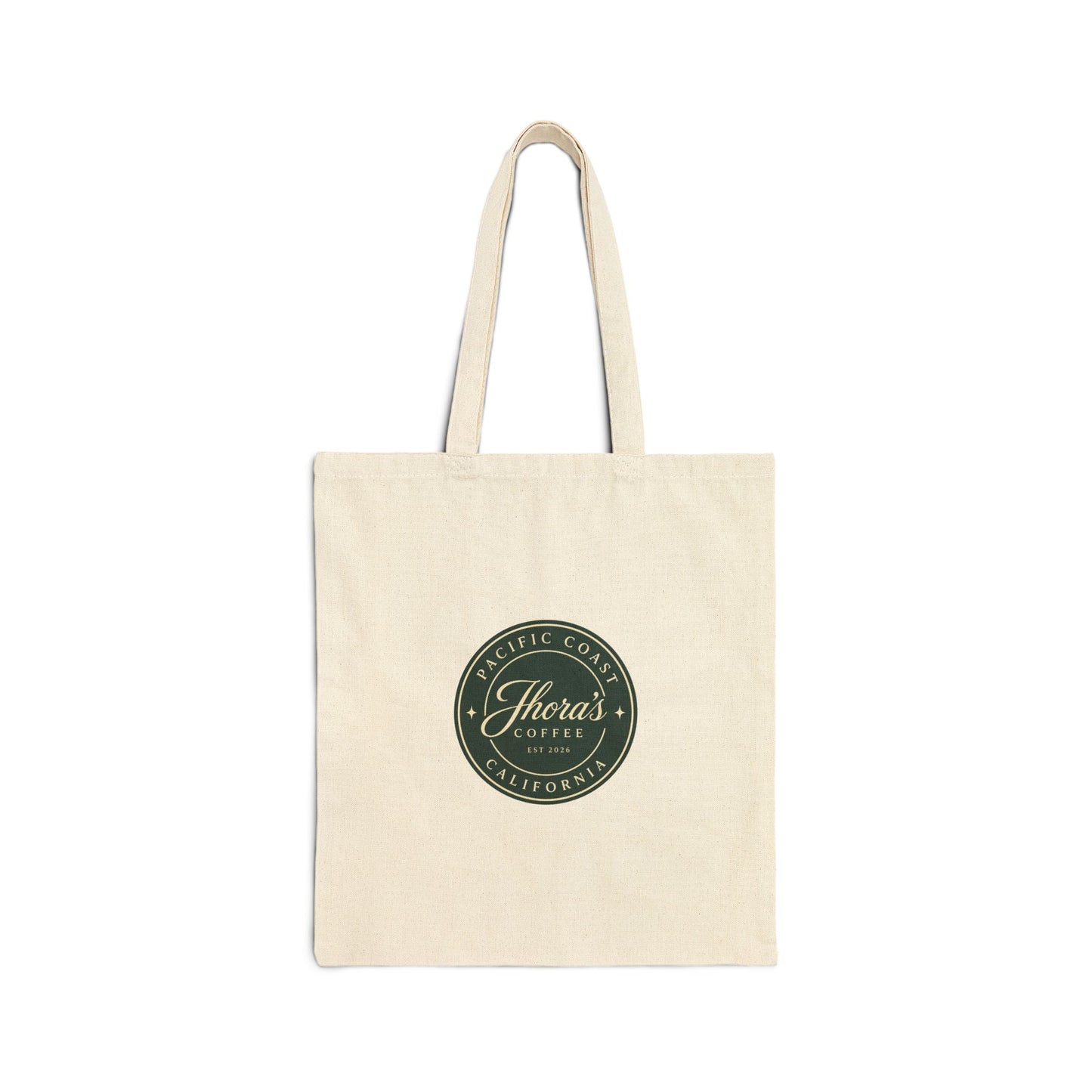 Jhora's Coffee Stamp Tote Bag