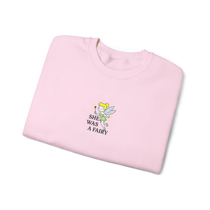 She Was a Fairy Embroidered Crewneck Sweatshirt