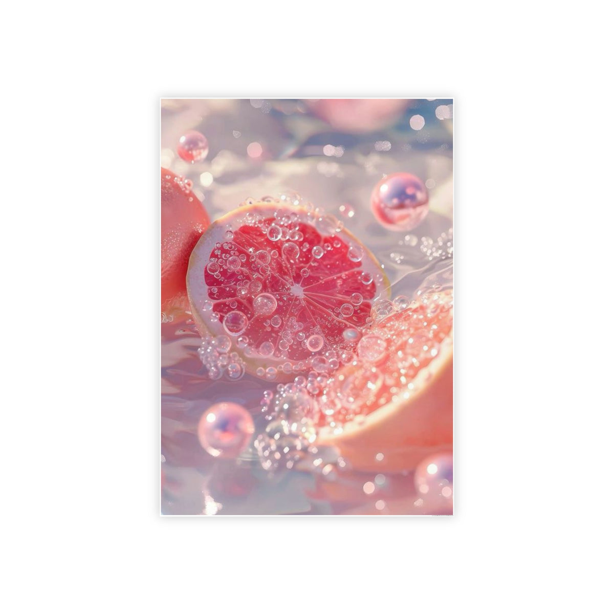 Grapefruit Pools Gloss Poster