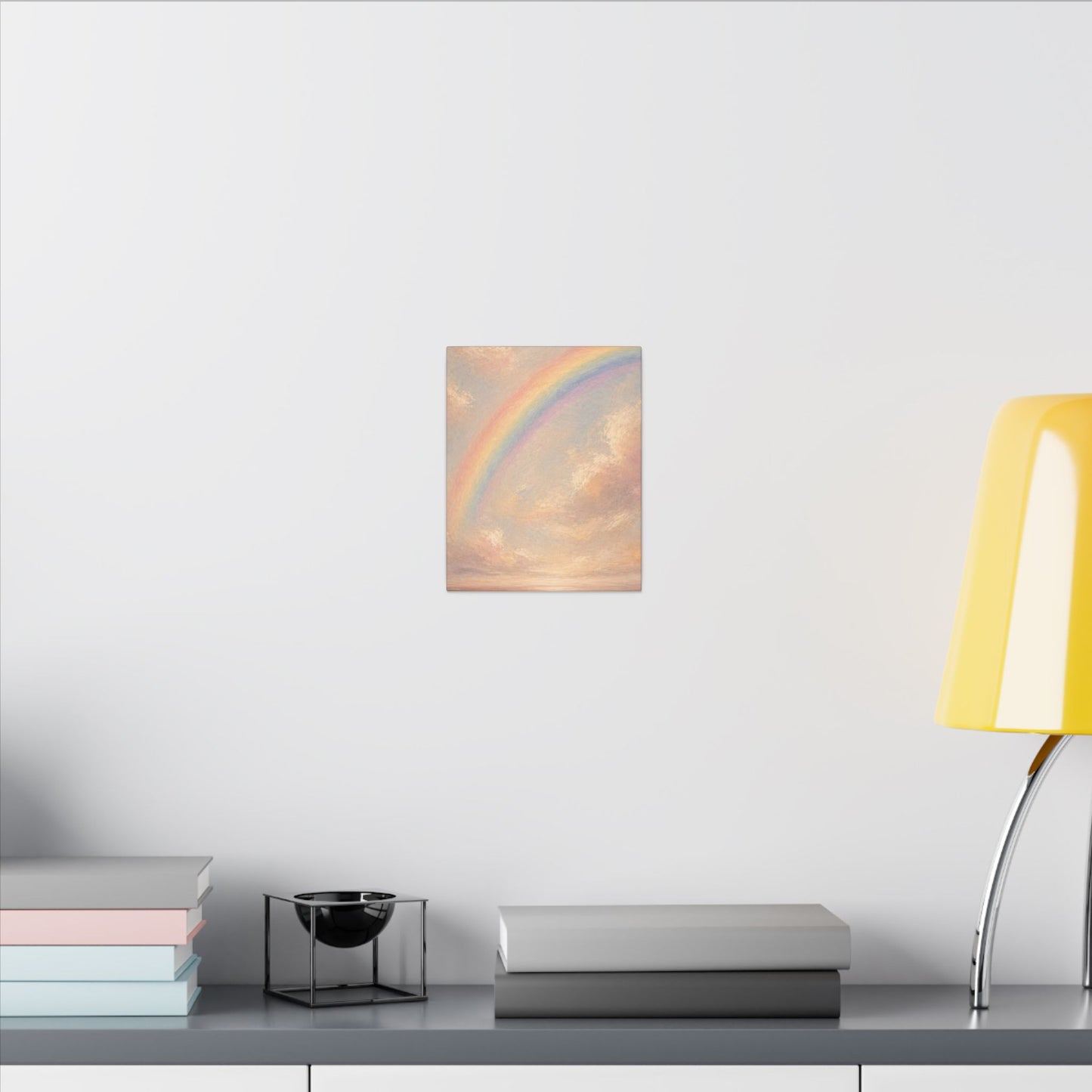 Rainbow Horizon Canvas Print — Matte Stretched Canvas