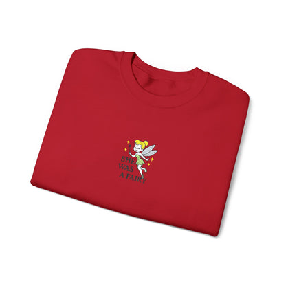 She Was a Fairy Embroidered Crewneck Sweatshirt