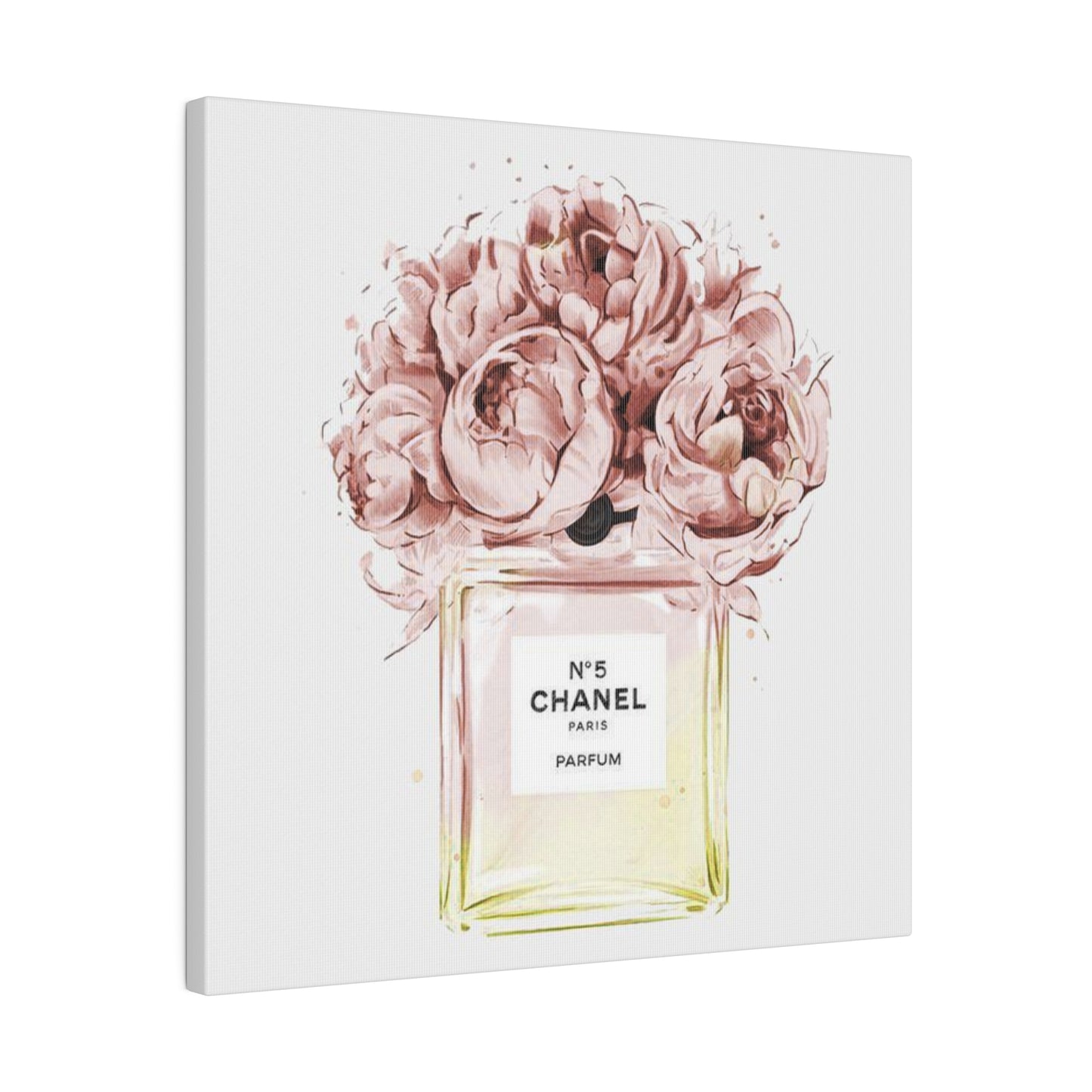 Luxury Fragrance Bouquet Matte Canvas, Stretched