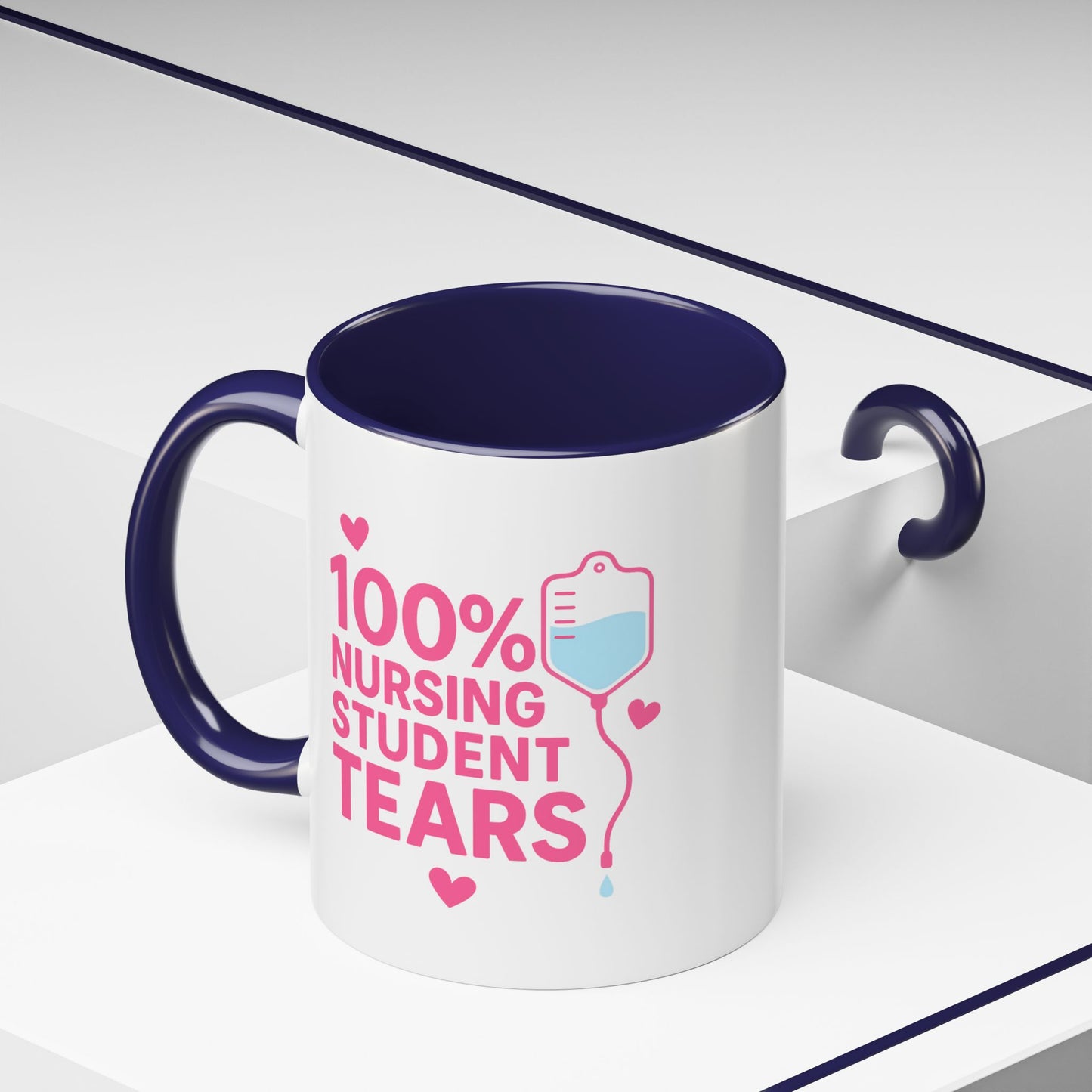 Nursing Student Tears Accent Mug