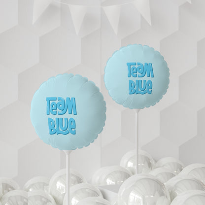 Team Blue Gender Reveal 11" Balloon
