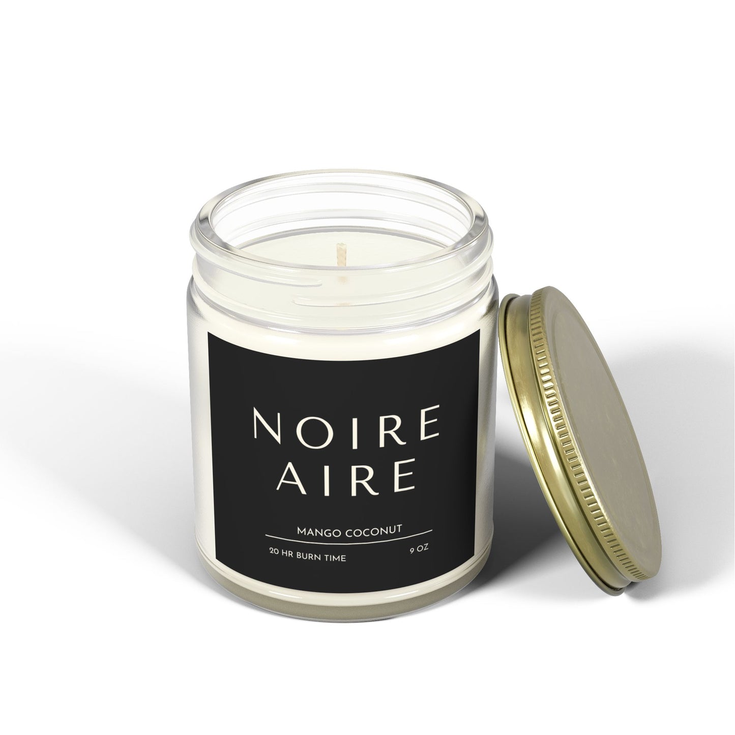 Noire Aire Mango Coconut Scented Candles (4oz, 9oz)