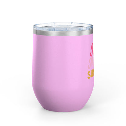 Hot Nurse Summer Wine Tumbler (12 oz)