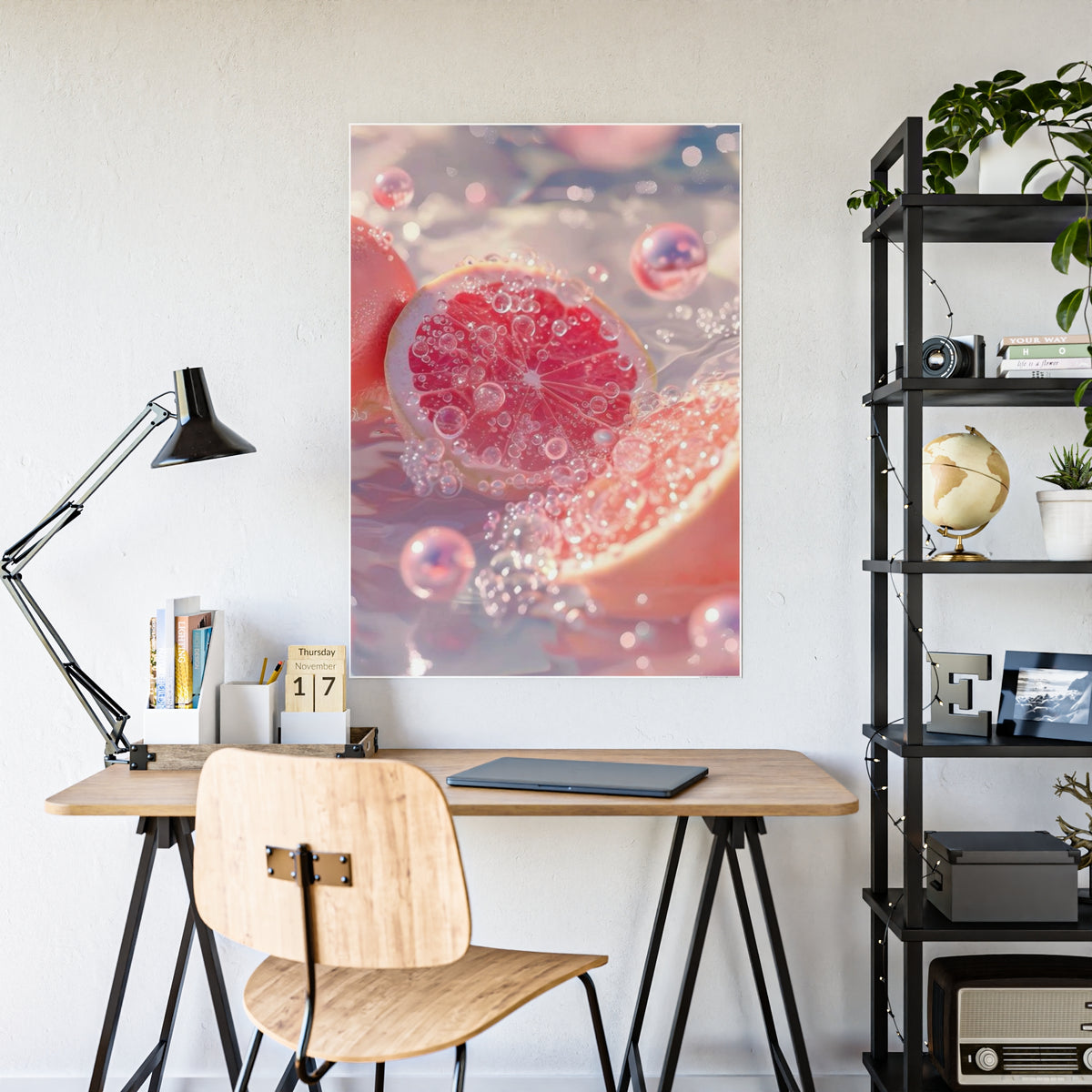 Grapefruit Pools Gloss Poster