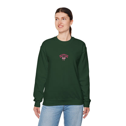 I'm Literally Just a Girl Embroidered Crewneck Sweatshirt