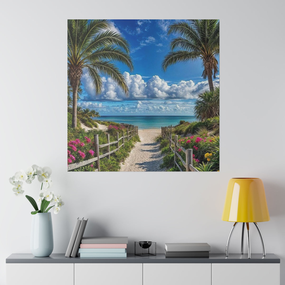 Paradise Found Matte Canvas, Stretched