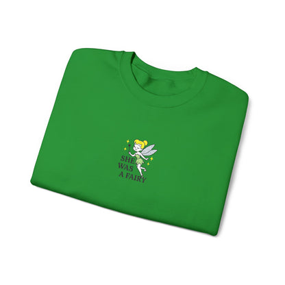 She Was a Fairy Embroidered Crewneck Sweatshirt