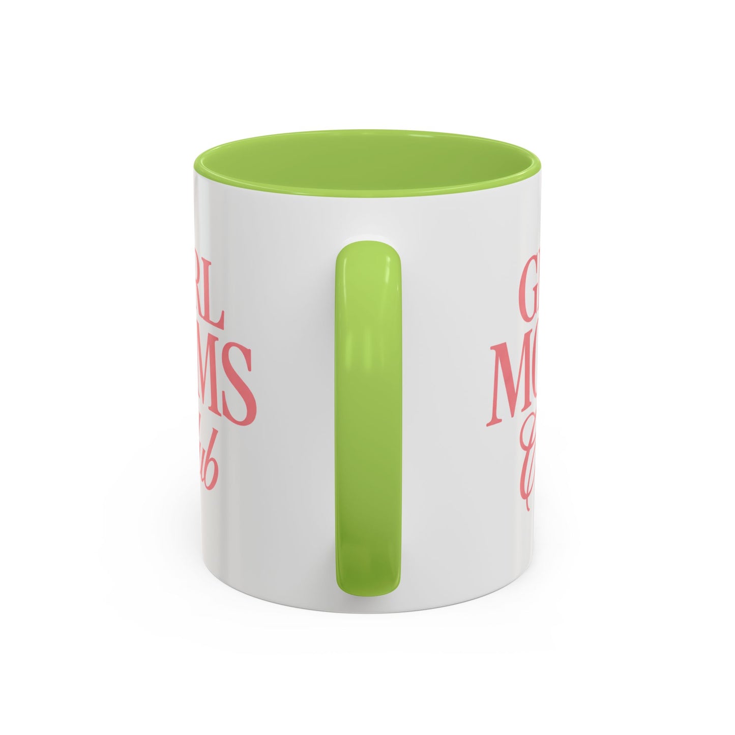 Girl Moms Club Accent Coffee Mug — 11/15oz