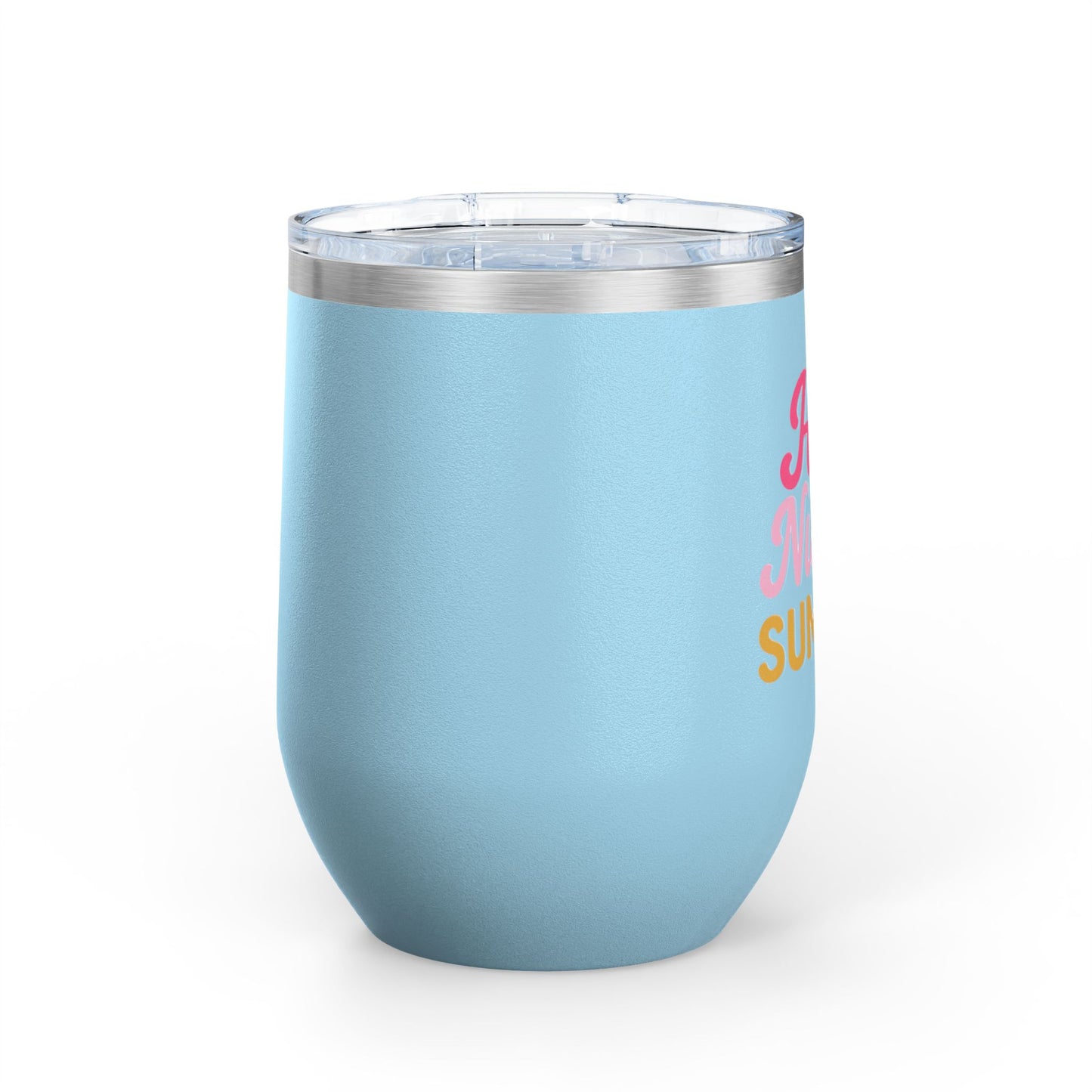 Hot Nurse Summer Wine Tumbler (12 oz)