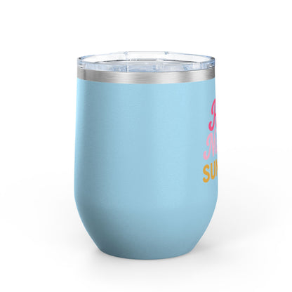 Hot Nurse Summer Wine Tumbler (12 oz)
