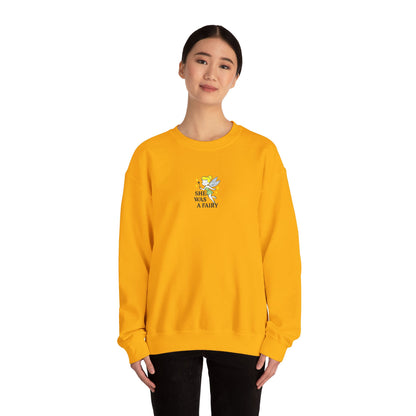 She Was a Fairy Embroidered Crewneck Sweatshirt