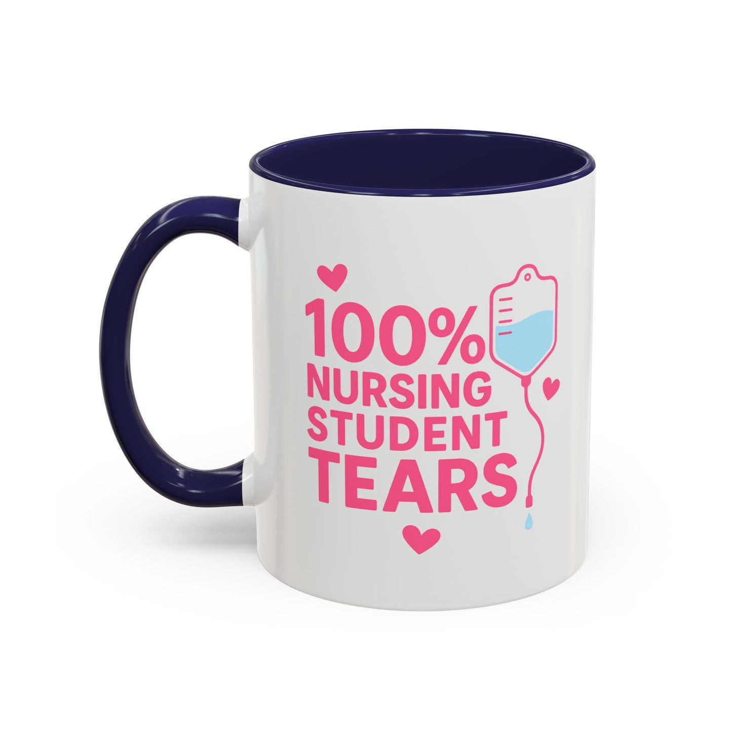 Nursing Student Tears Accent Mug