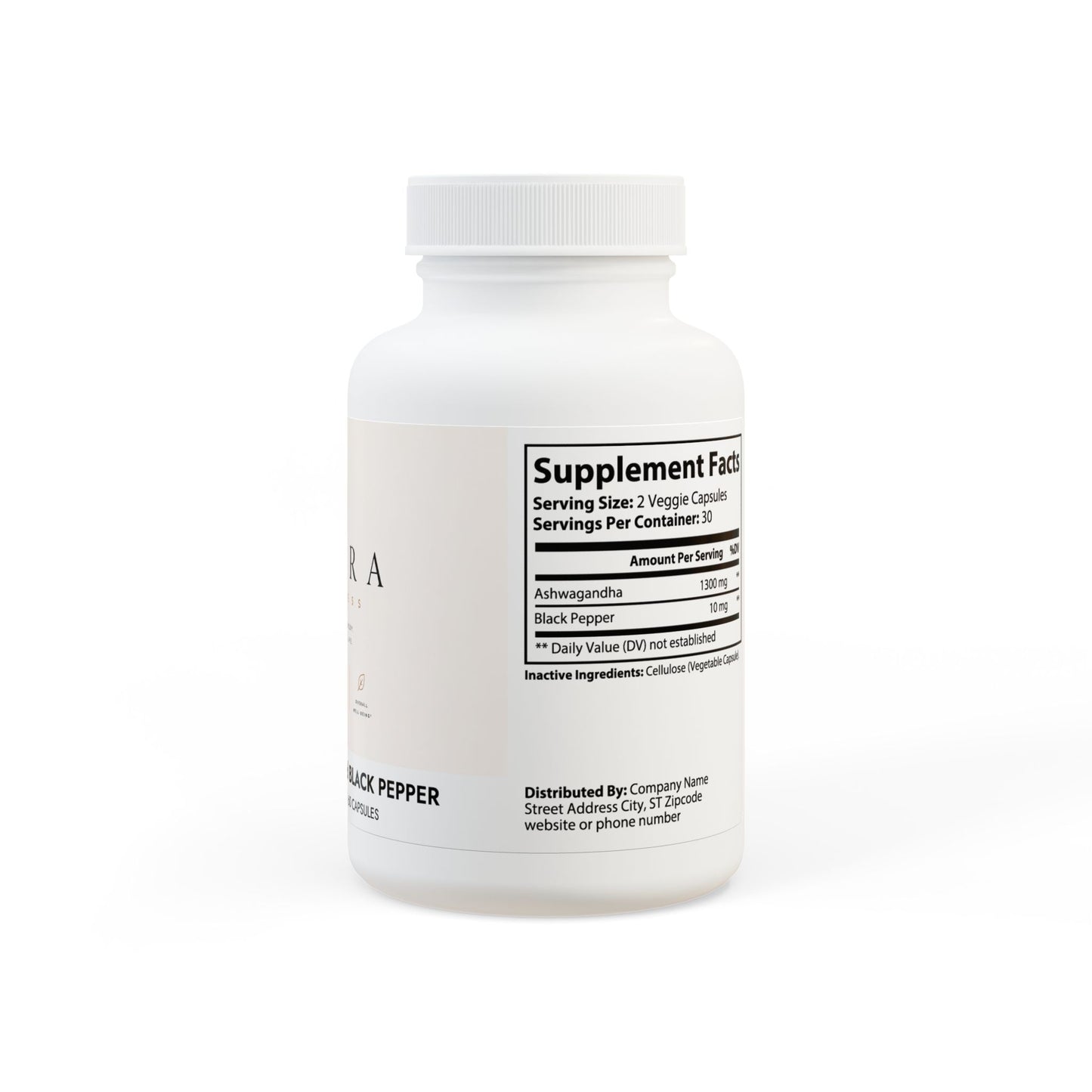 Calm Complex (Ashwagandha + Black Pepper)