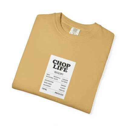 Chop Life Receipt Oversized T-shirt