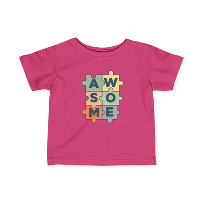Awesome Puzzle Autism Awareness Infant Toddler T-shirt