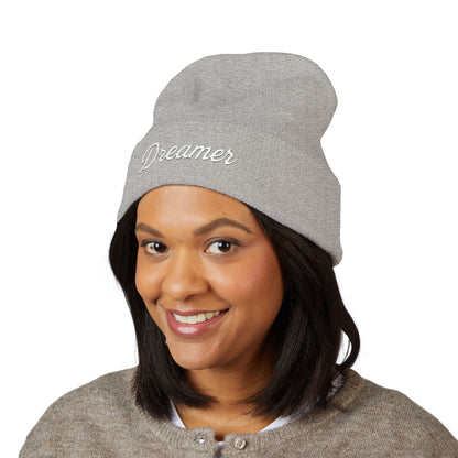 Dreamer Embroidered Classic Cuffed Beanie