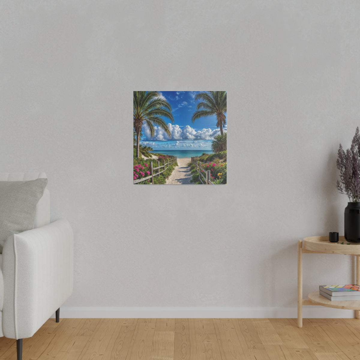 Paradise Found Matte Canvas, Stretched