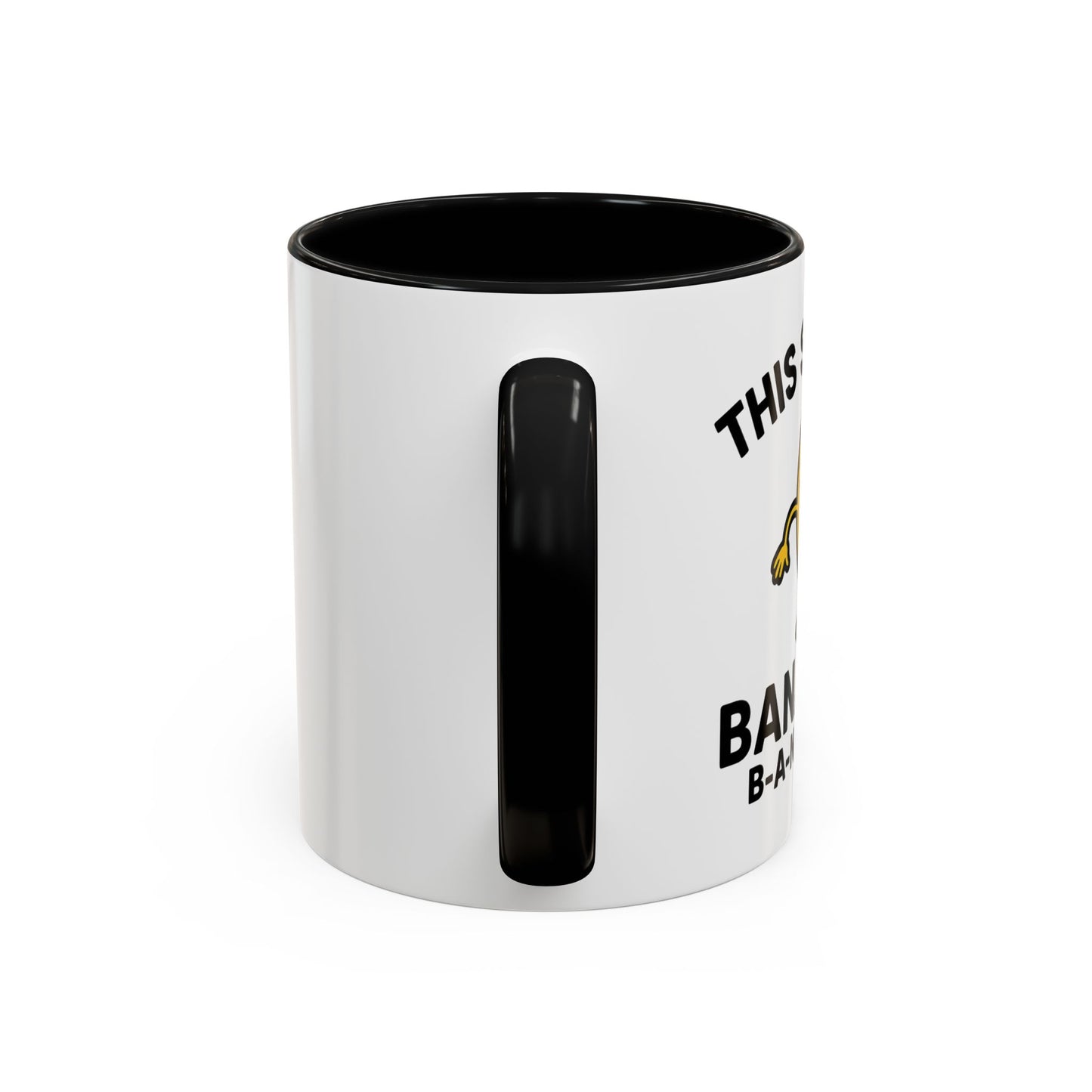 This Shift is Bananas Dancing Accent Mug (11, 15 oz)