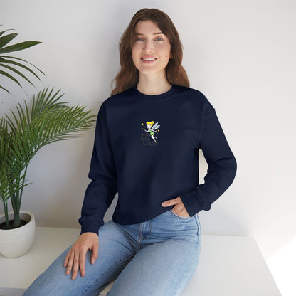 She Was a Fairy Embroidered Crewneck Sweatshirt