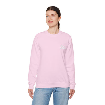 Boy Mom Retro Embroidered Crewneck Sweatshirt