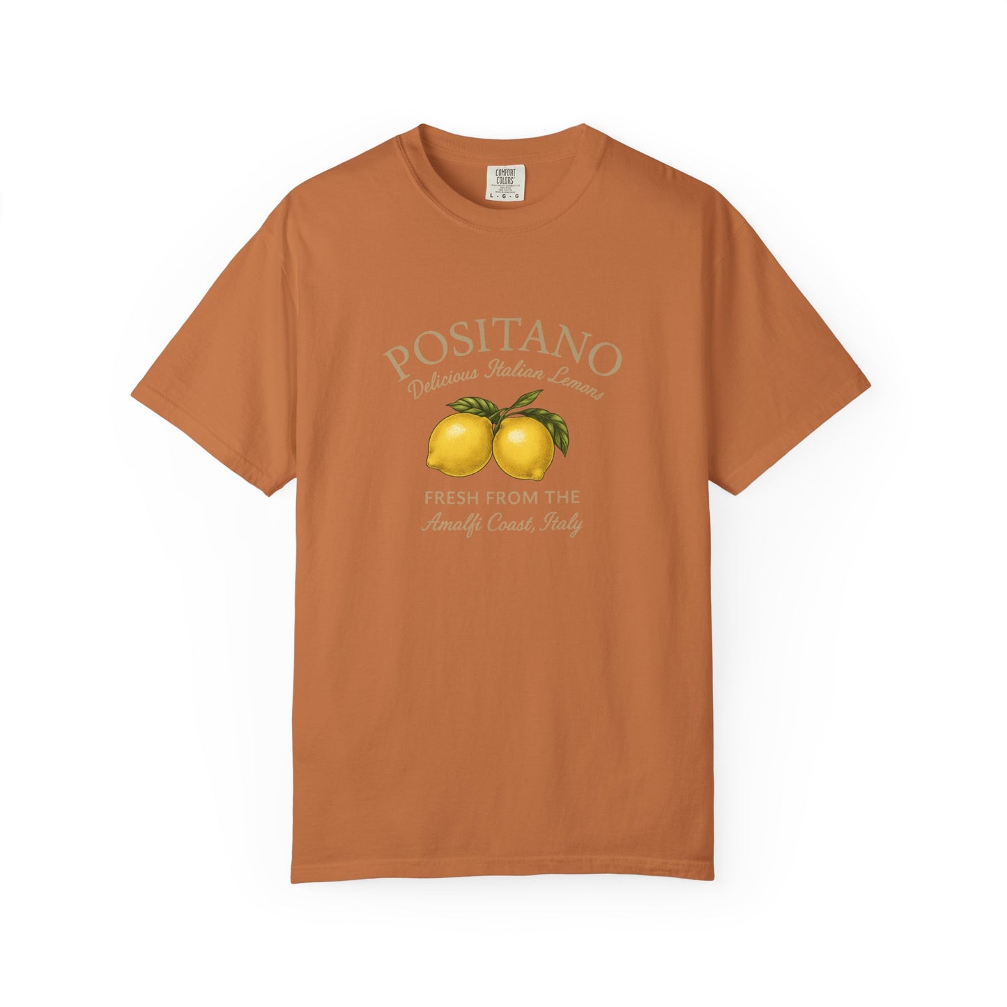 Postiano Italian Lemons Oversized T-shirt