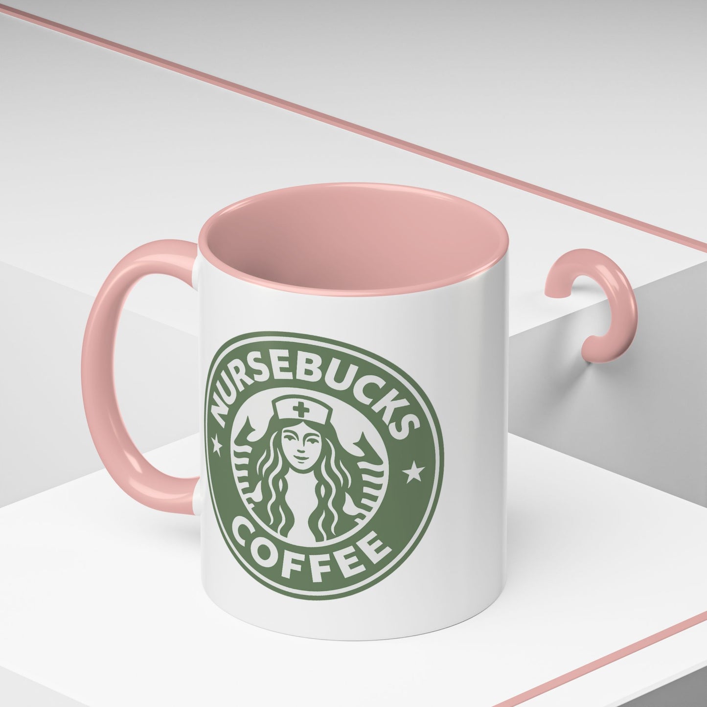 Nursebucks Coffee Accent Mug (11, 15 oz)