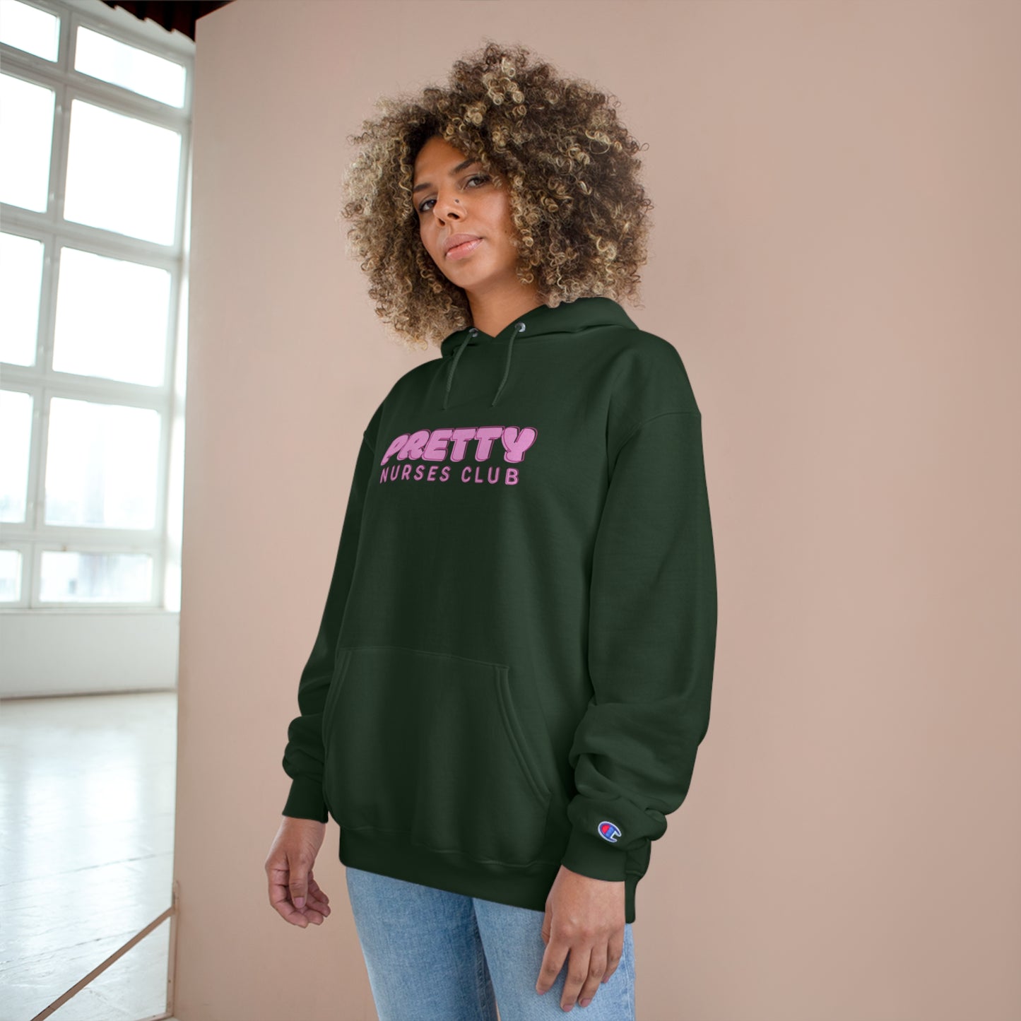 Pretty Nurses Club Champion Hoodie