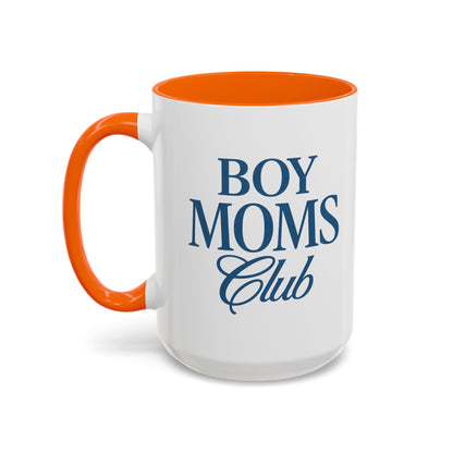 Boy Moms Club Accent Coffee Mug – 11/15oz