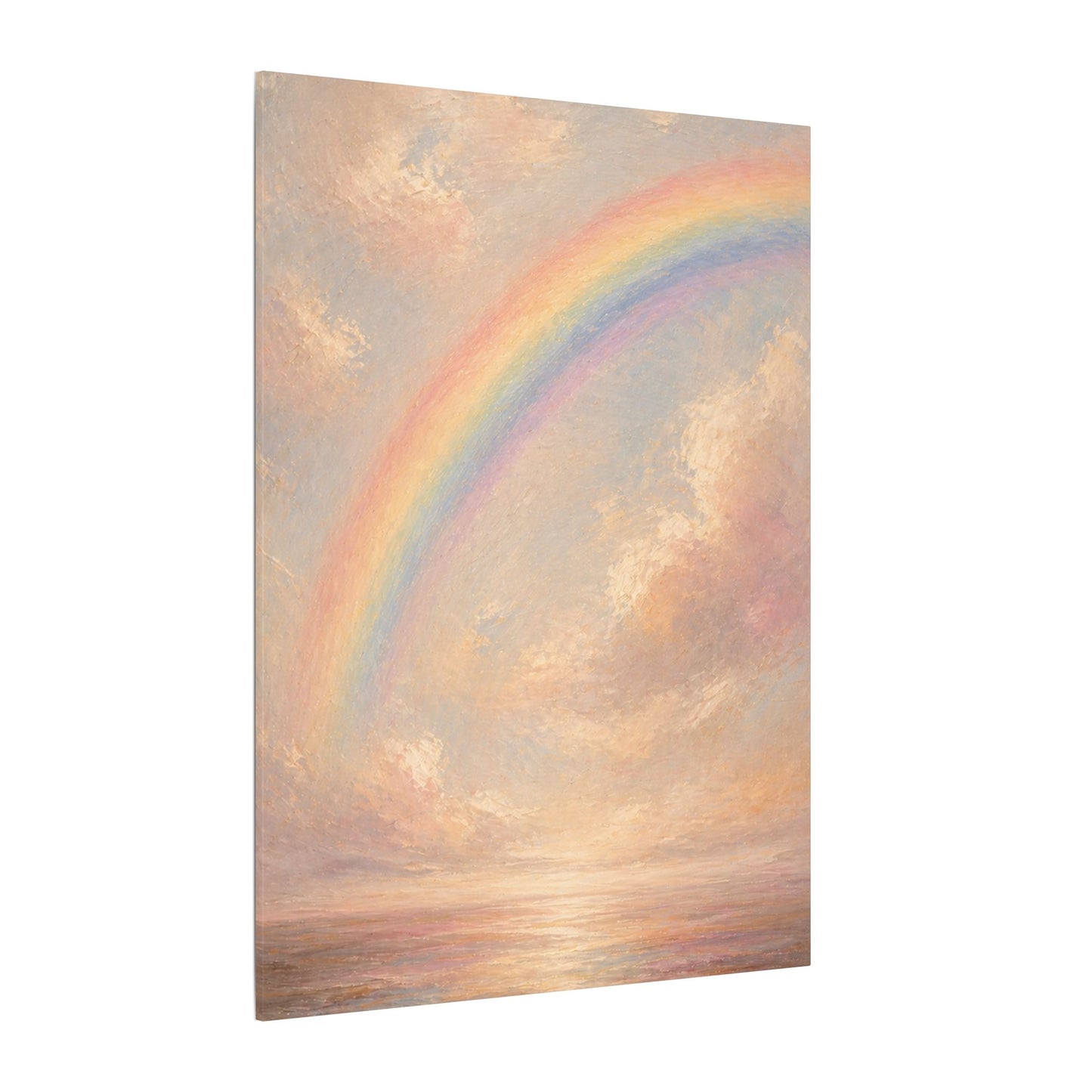Rainbow Horizon Canvas Print — Matte Stretched Canvas