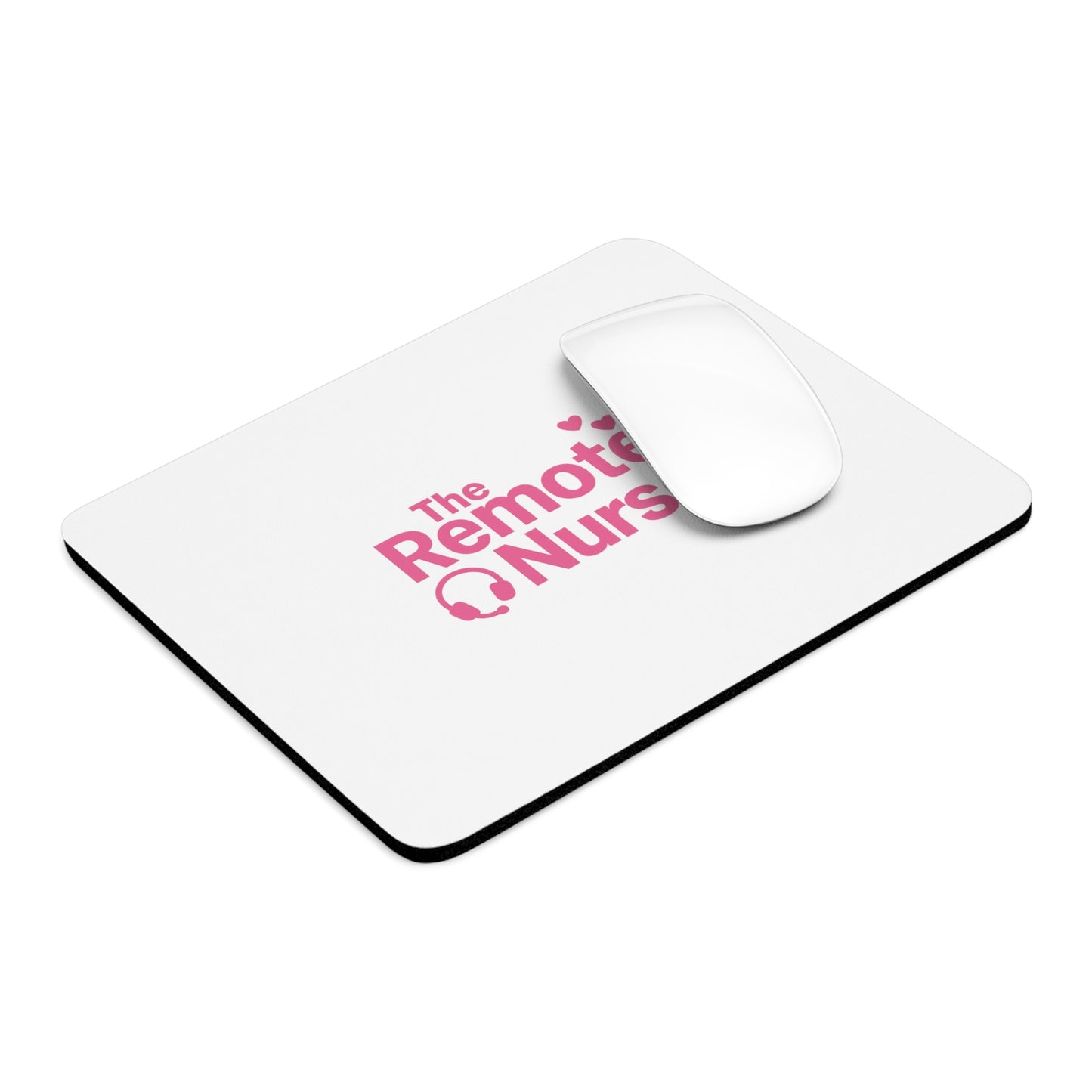 The Remote Nurse Pink Mouse Pad
