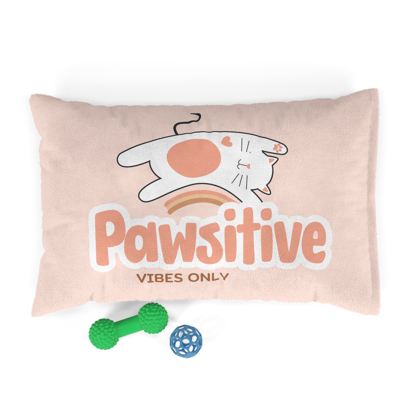 Pawsitive Vibes Only Pet Bed