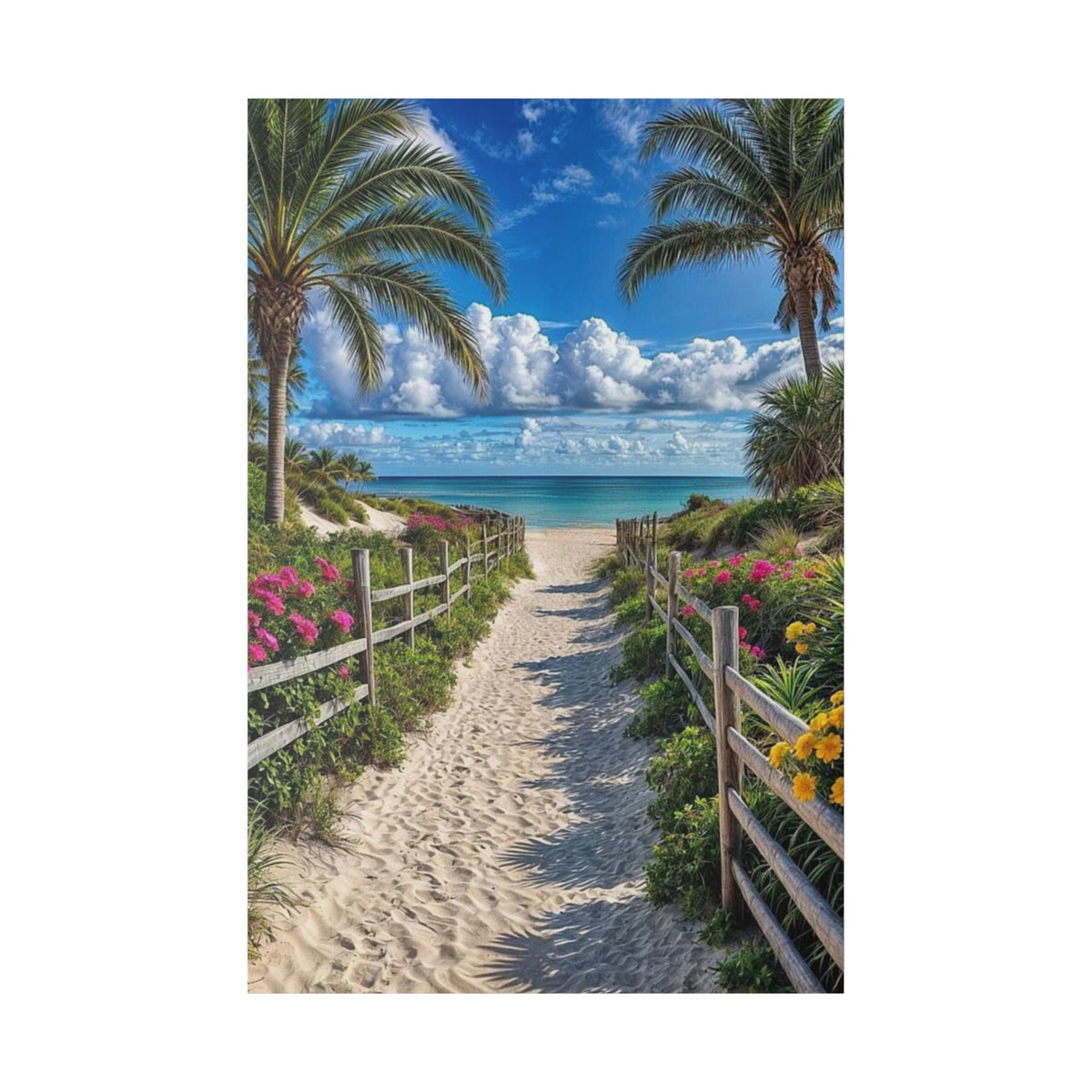 Paradise Found Matte Canvas, Stretched