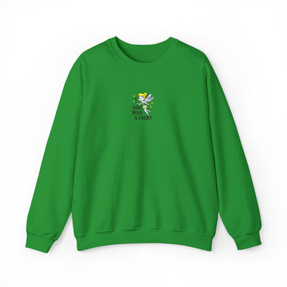 She Was a Fairy Embroidered Crewneck Sweatshirt