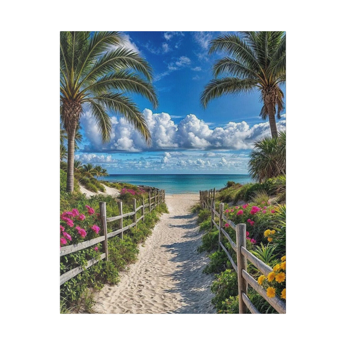 Paradise Found Matte Canvas, Stretched