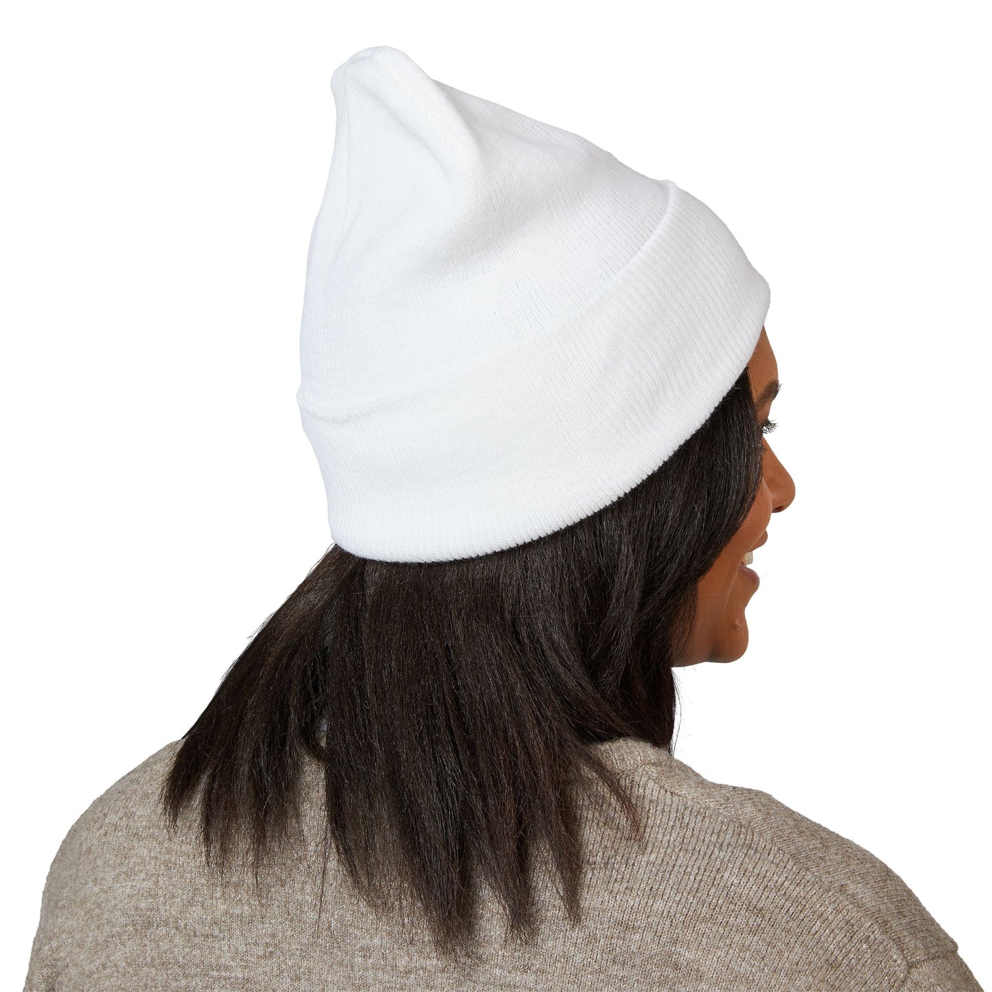 Lightning Bolt Embroidered Classic Cuffed Beanie